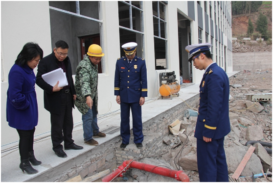 云陽縣消防大隊深入民營企業開展消防技術指導服務，助推企業安全生產
